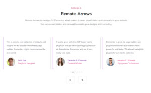 How to Use Remote Arrows Widget in Elementor